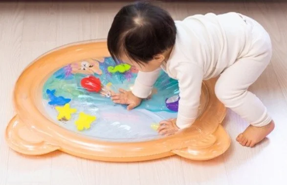 New design Bear Inflatable Water Play Mat Thickened Inflatable Play Mat Frog Shark Inflatable Water Play Mat For Pets
