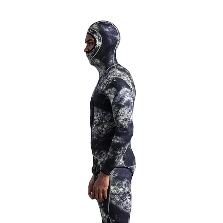 Diving Suit Camo One Piece Wetsuit Hood 2mm Boots Neoprene Custom 5 mm Wetsuit Dryer Vest Neoprene Swim Suit
