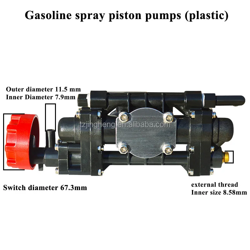 hydraulic pump piston type  vacuum pump Gasoline sprayer propulsion dynamics piston type pump plastics