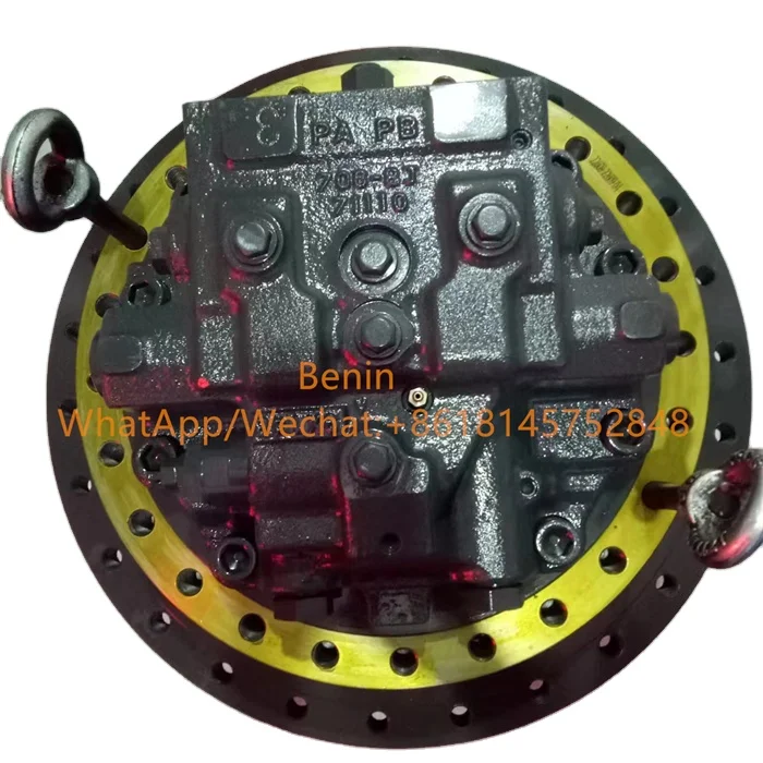 Hangood excavator part PC400-7 PC400-8 Final Drive 208-27-00243 PC400-7/8 travel motor and gearbox travel motor assy for Komatsu