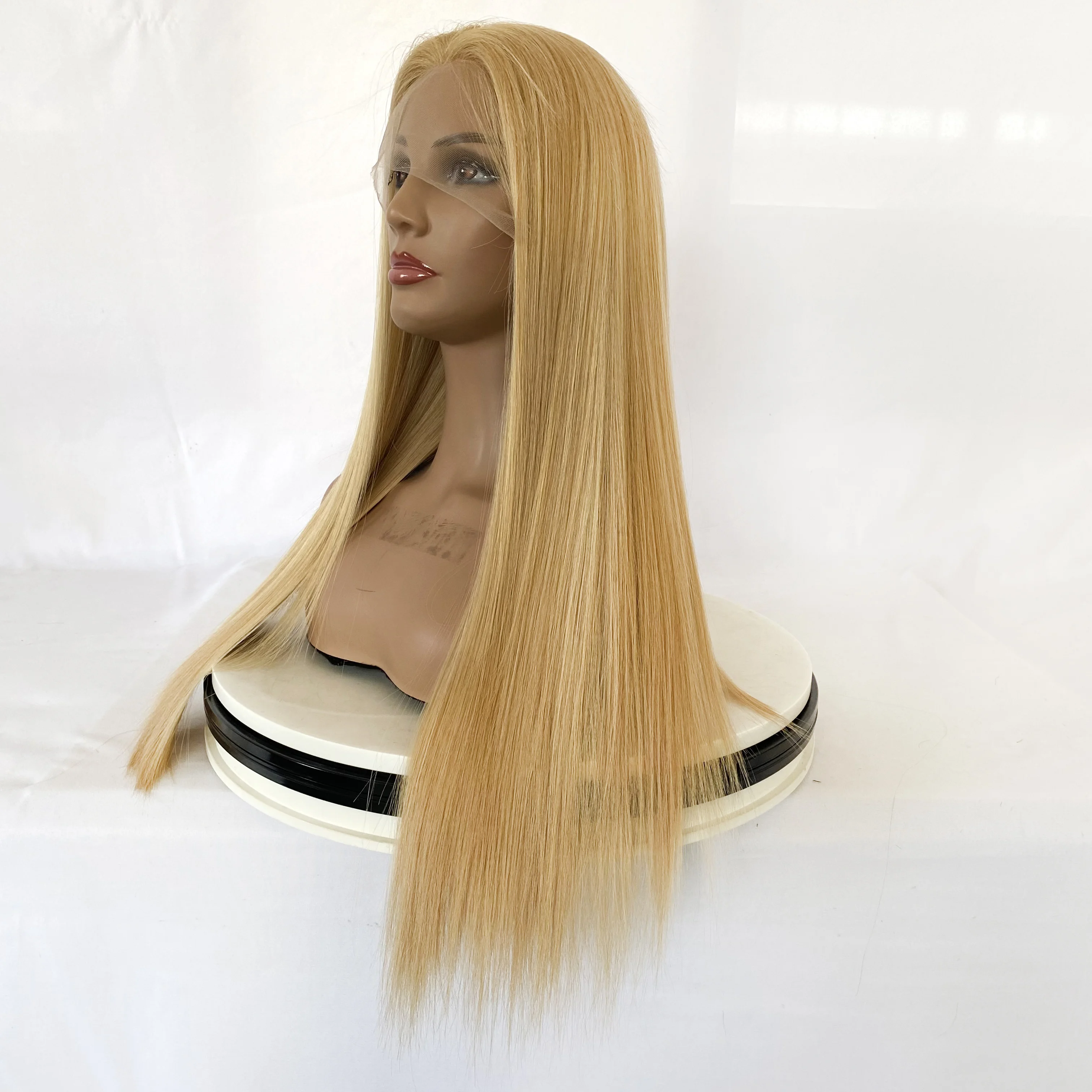 wholesale blonde hair wigs pre plucked glueless wigs raw virgin human hair hd transparent ginger lace front human hair wigs