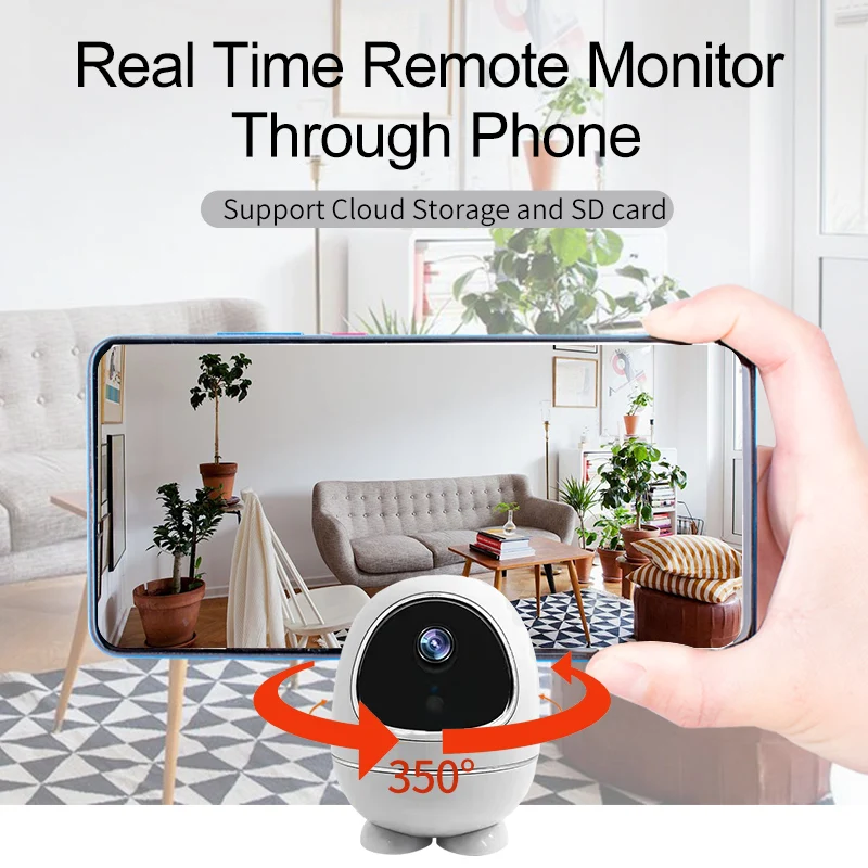New Design Low Power P2P Rotate Wireless Wifi Battery Home Network Camera