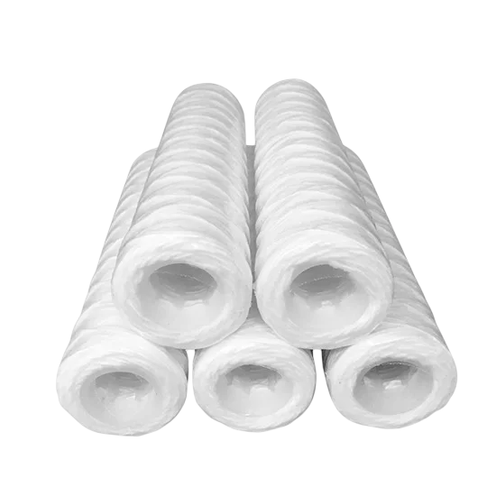 1 micron PP Wire-Wound Filter Cartridge Factory Wholesale Water Filter String Wound Filter