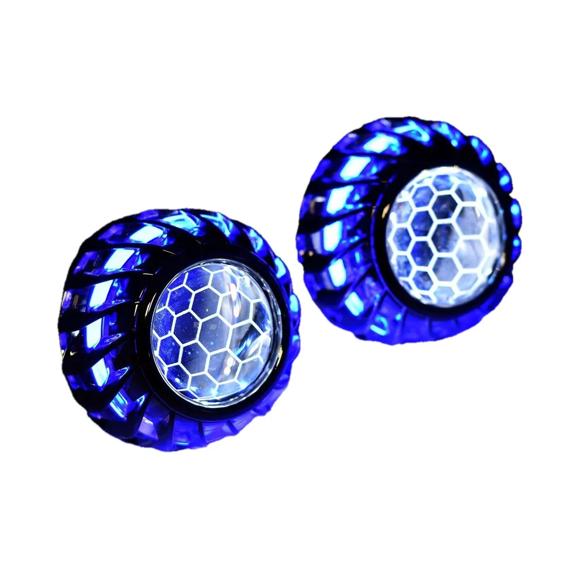 2,5 дюймовый сотовый биксеноновый hid проектор линзы ангельские глаза H1 H4 H7 модифицированный автомобильный комплект для сборки DRL