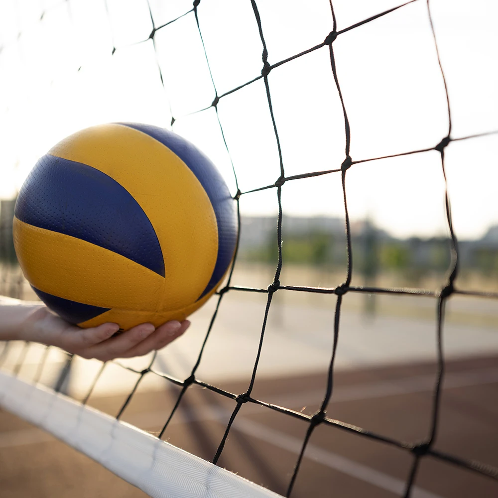 Portable Heavy Duty Volleyball Net 32x3FT Durable Outdoor Net for Backyard Pool Schoolyard & Beach Use