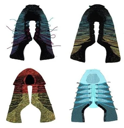 3d flyknit shoe upper vamp  sport  shoes knitting machine Three system computerized flat knitting machine