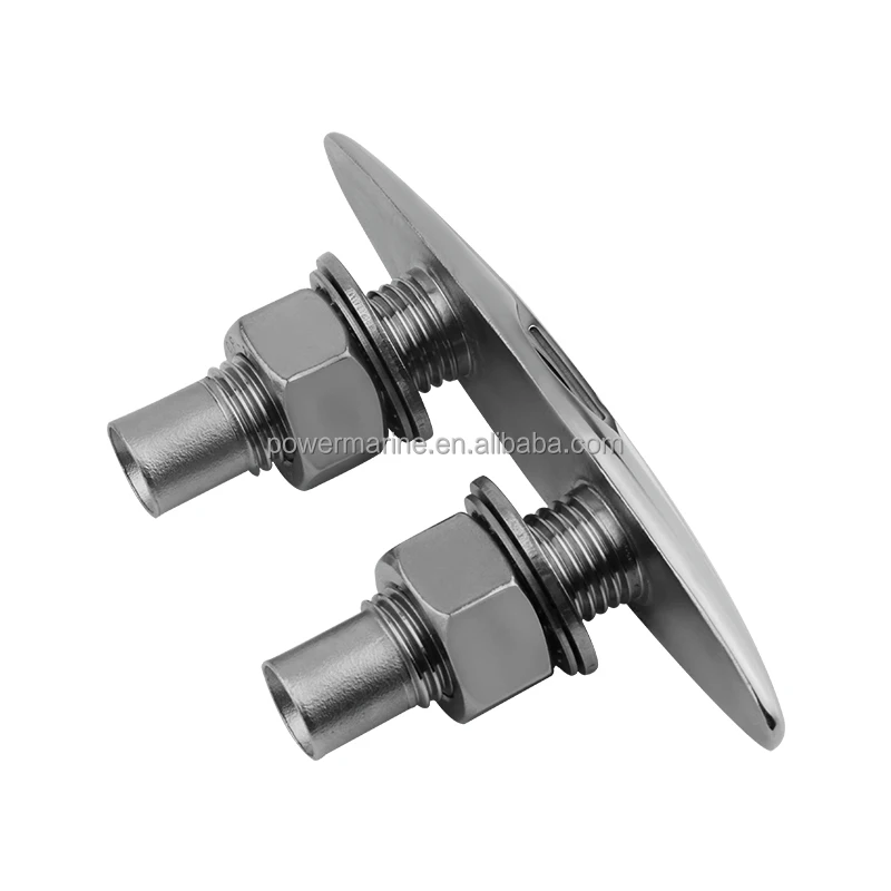 Marine Hardware Fittings AISI316 Stainless Steel Boat Cleat For Yacht