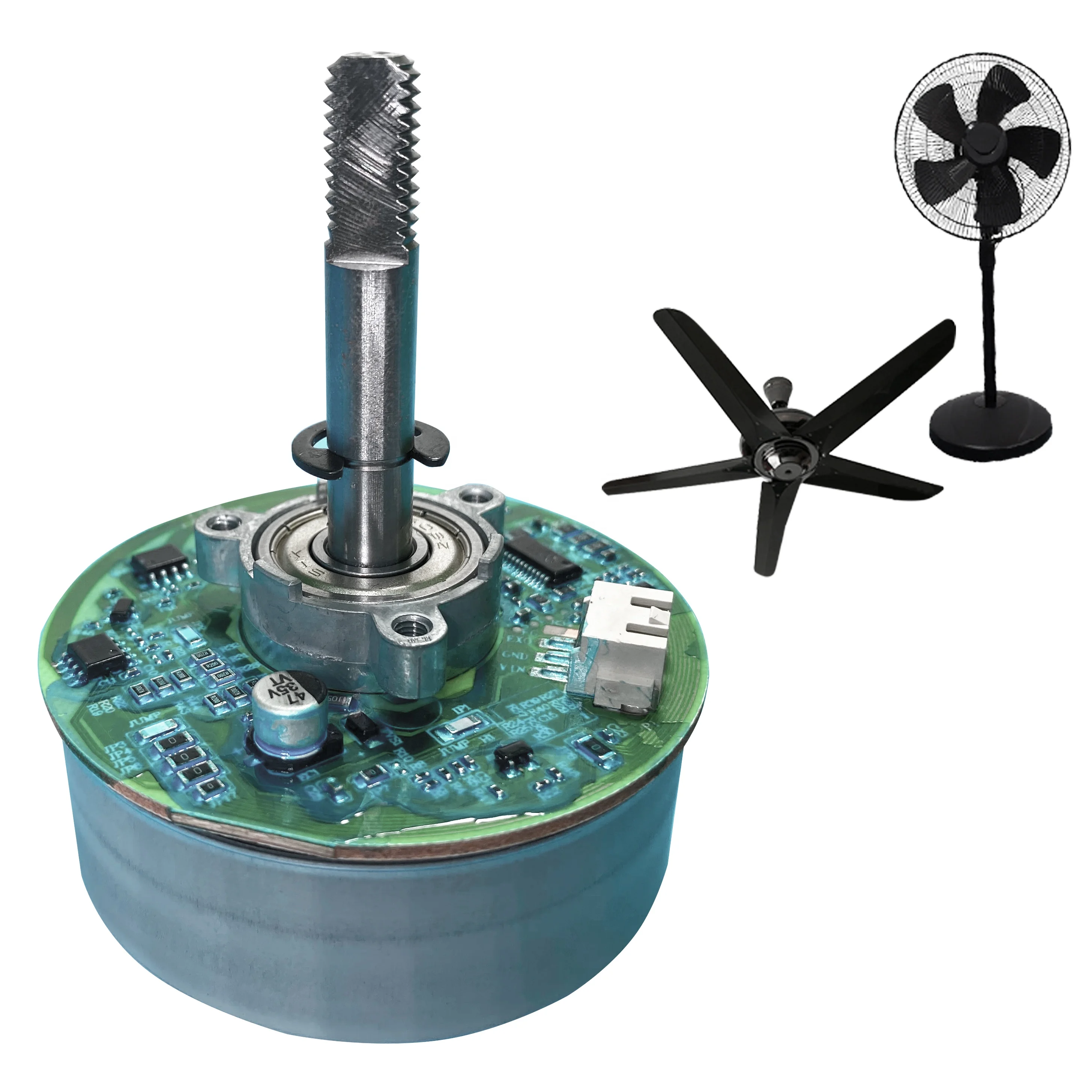 Электродвигатель вентиляционного вентилятора RuiJP с низким уровнем шума высокое качество двигатель постоянного тока 30 Вт 2 нм можно настроить