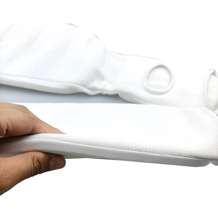 Elastic cloth shin Instep pads kickboxing men women kids kyokushin-kai training karate leg & foot protectors