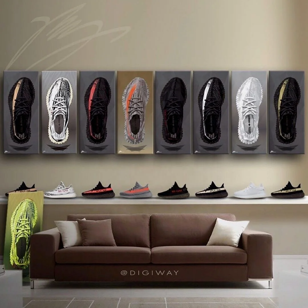 2021Most popular New Design Woven Upper Yezzys Lundmark Reflective Glow Breathable Fashion Sneakers Yeezy 350 V2 Running Sport W