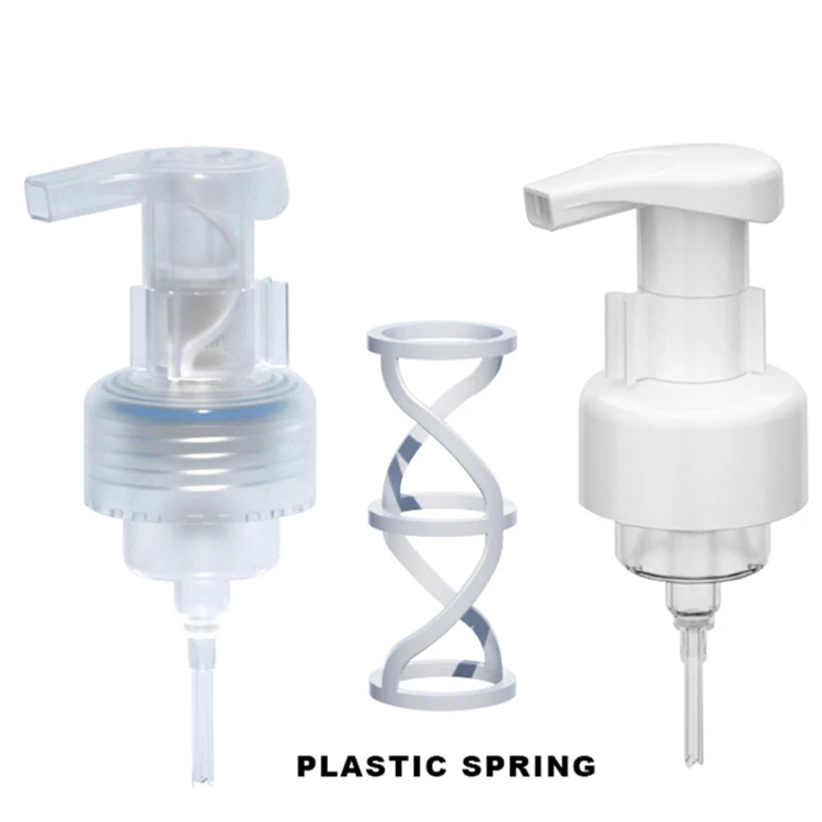 Manufacturers Wholesale 43mm Pp Pump Hand Plastic Pump Foe Facial Cleanser Press Foam Pump