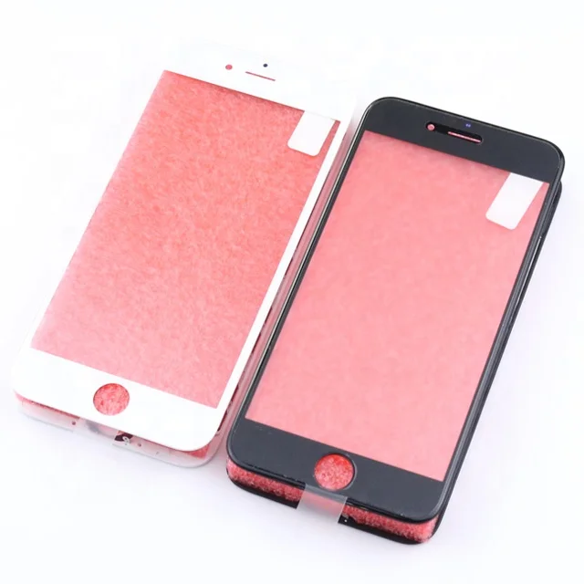 
The assembly of 3 in 1 glass panel + frame + OCA is suitable for replacing the broken front cover of touch screen of iPhone 