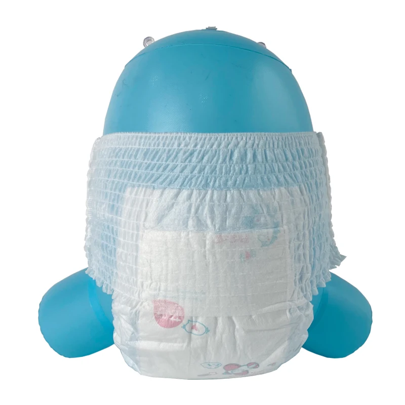 Best Selling Pampering New born Disposable Cheap Price Soft Clothlike Baby Pants Diaper From China