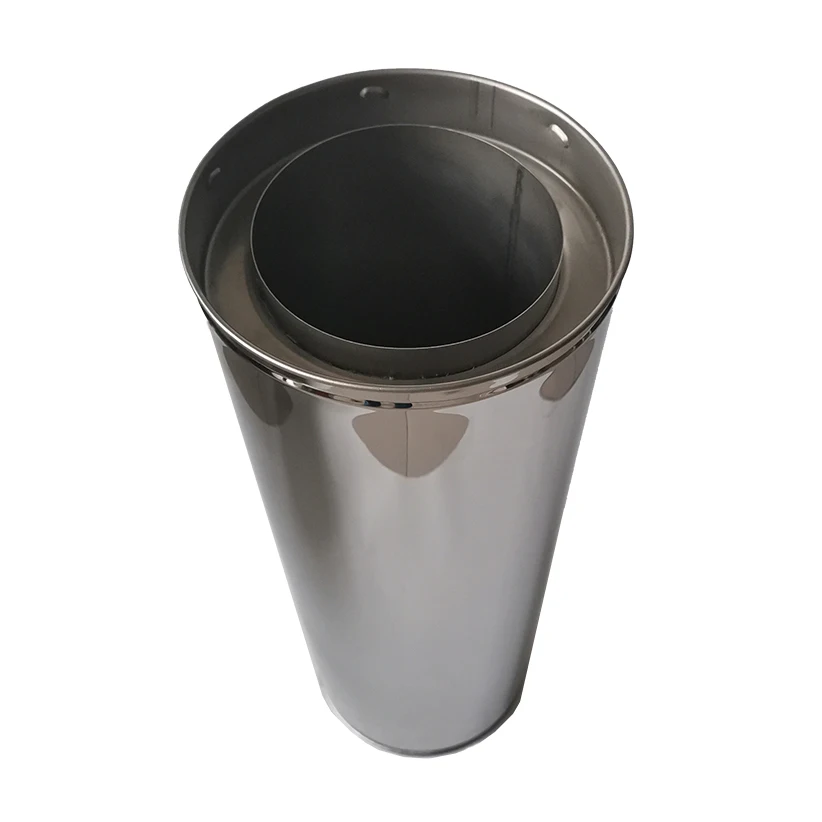 Stove Straight Chimney Pipe Wood Fireplace Part