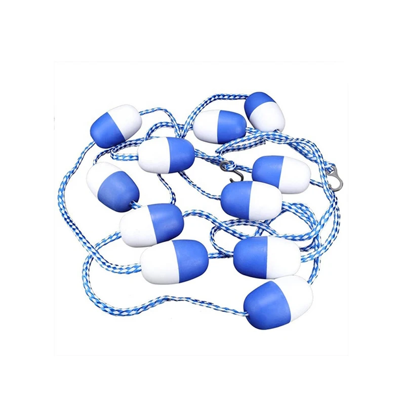 Оптовая продажа от фабрики HUAXI аксессуары для бассейна диаметром 7 см защитная разделительная веревка и поплавковая линия с 2