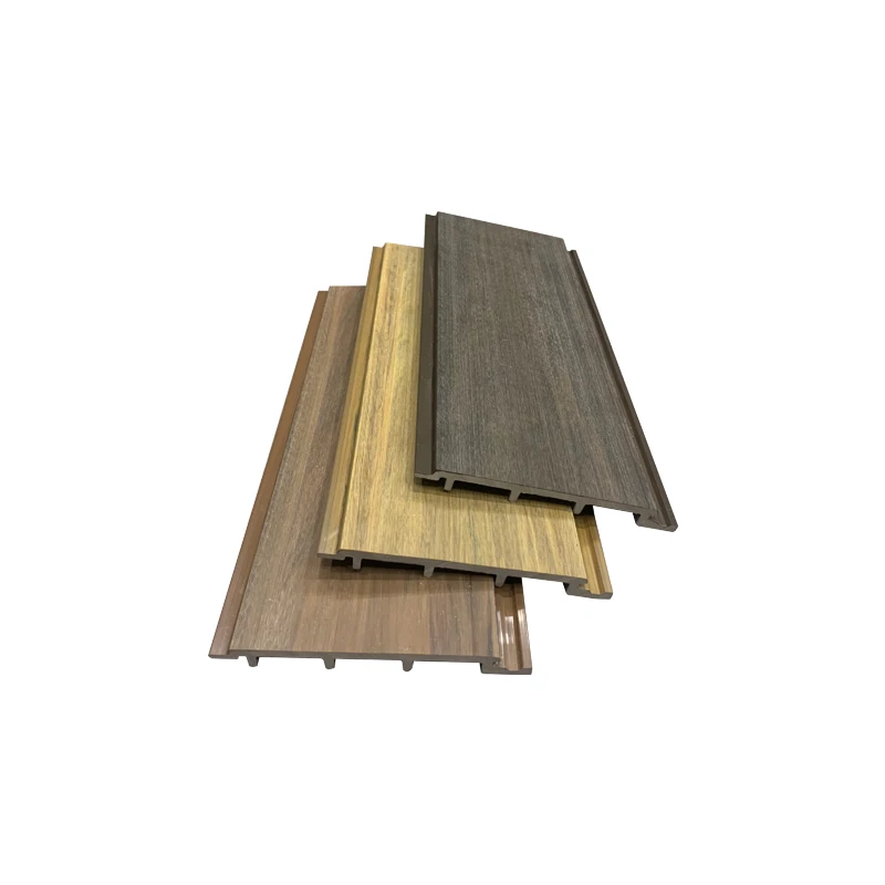 Necowood Stylish Modern Wood Plastic Composite New material ASA co-extrusion Outdoor Wall panels
