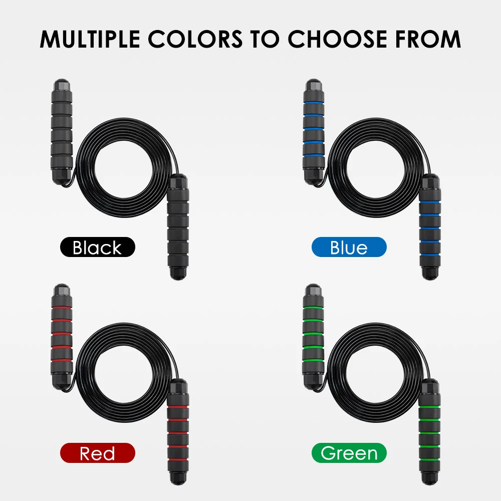  ABS Multiple Colors Body Slimming Adjustable Gym Jump Skipping