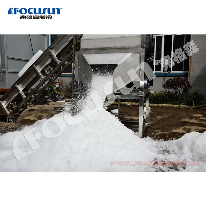 Good quality low shipping food grade SUS304 bing ice maker making machine crusher