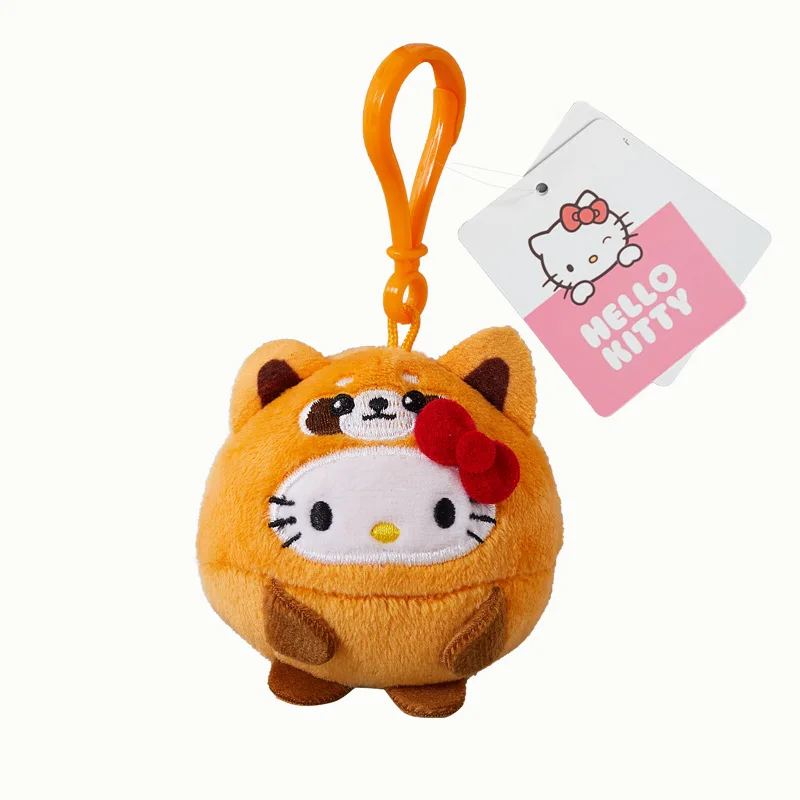 Cute Kitty Mini Plush toys Hello KT Cat Bag Key Pendant Doll Cute Keychain Plush