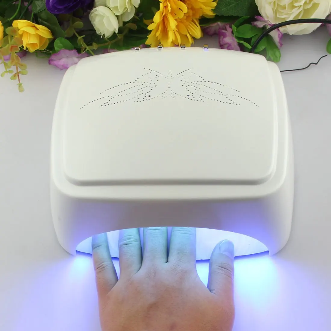 Shenzhen Factory Better Price CCFL LED UV Lamp 60W UV LED Nail Lamp Gel Polish Nail Dryer with Automatic Sensor for Nails