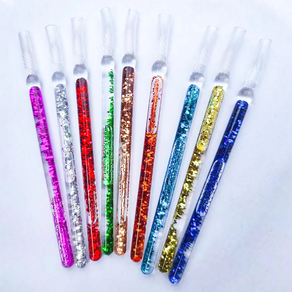 GemFully sell and buy products promotion marketing gift set items handmade glitter glass dip pen set