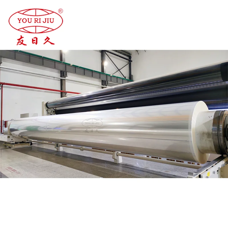 Youyi Group 4000m 8000m Coating Tape Making Bag Biaxially Oriend Polypropylene Jumbo Roll BOPP Film