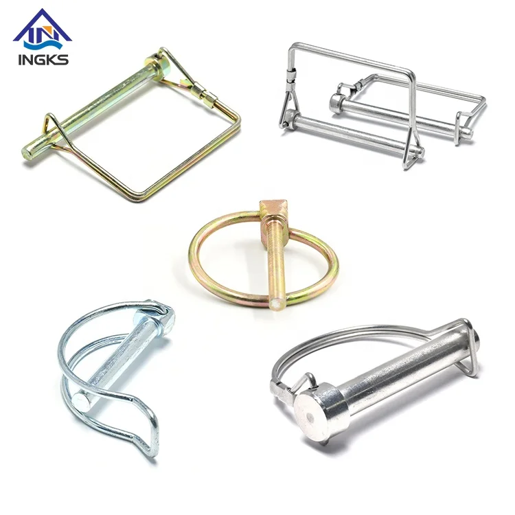 Stainless Steel 304 316 Safety O/D T Handle Ball Handle Type Lock Pipe Inch Lock Pin Tractor Linch Pins