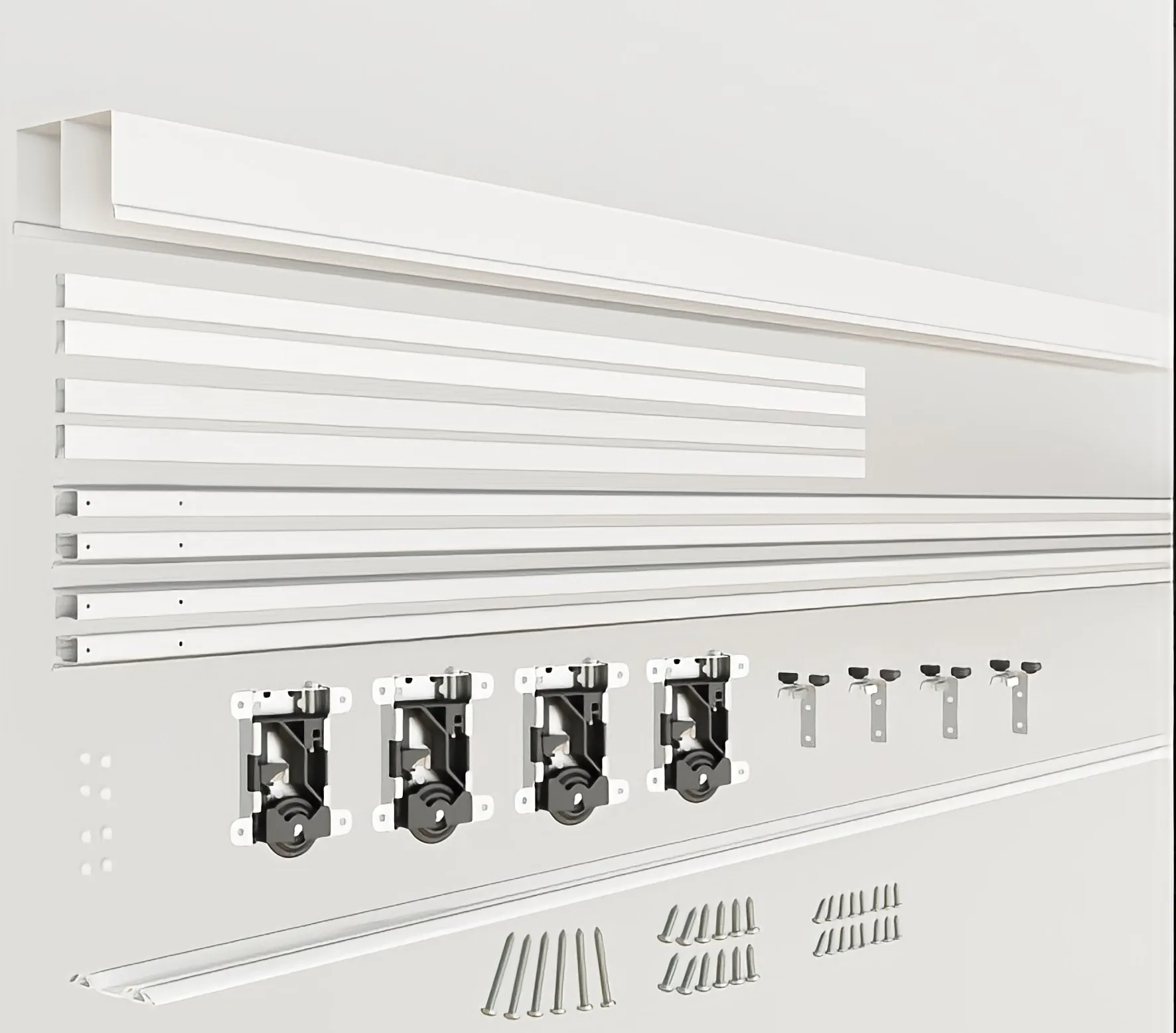 Interior Cheap Fashion Useful Clothing Mirrored Bypass Closet Door With Steel Frame For Bedroom