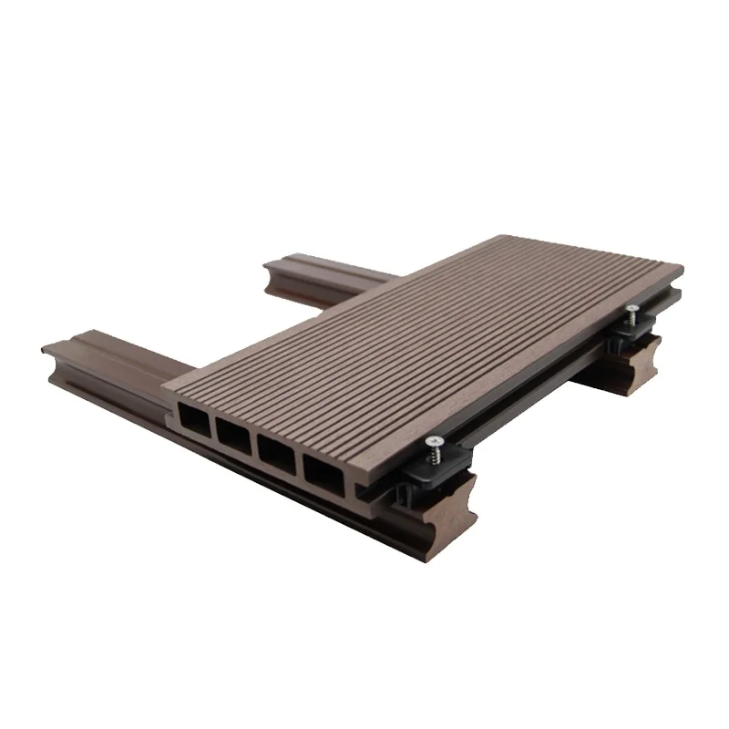 Long service life composite decking outdoor wpc decking wpc flooring from direct factory