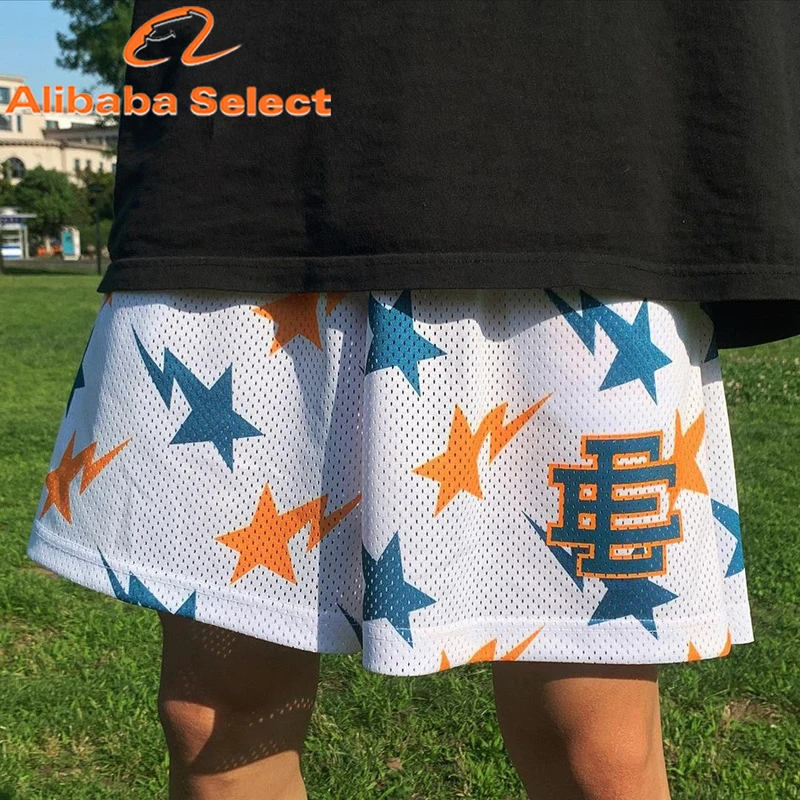 MTR3297 Wholesales Custom Low MOQ Streetwear Unisex Quick Dry Breathable Mesh Shorts Men Shorts