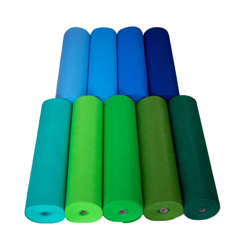 Custom size back adhesive sheets felt fabric double tape