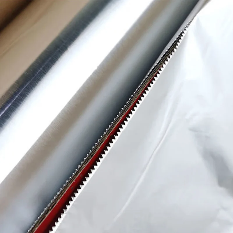Factory Directly Made Food Grade Recyclable Household Food Packing Kitchen Tin Foil Paper Roll 8011