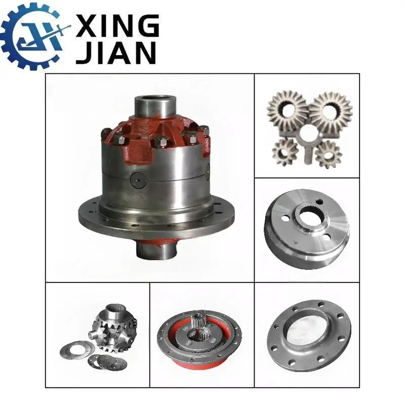 Ось в сборе (дифференциал планетарный редуктор главный привод) для погрузчиков Liugong ZL30E 835 835N 836. Запчасти погрузчиков.