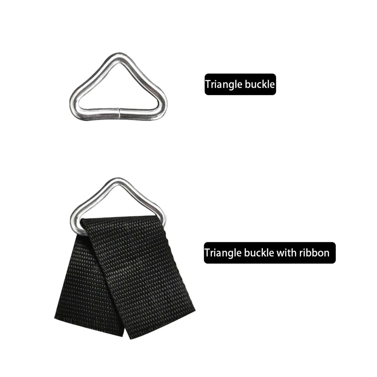 High Quality Child Trampoline Outdoor Accessories Triangle V Rings Buckle For Mini Trampoline Mat Repair