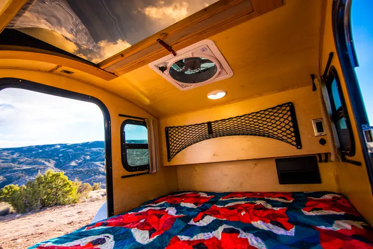 2024 Ecocampor Luxury Mini Off-Road Teardrop Travel Trailer 4x4 Double Bed Camper for Camping