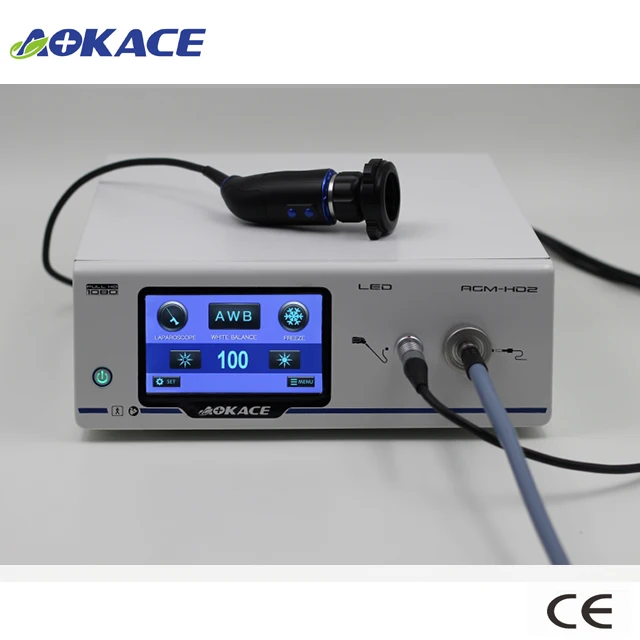 2021 Full HD Endoscope camera and LED light source integrated 2 in 1 for laparoscopy surgery