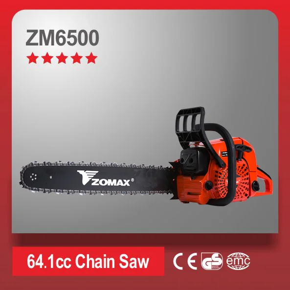 Zomax 6500 70cc chainsaw man jonsered chainsaw