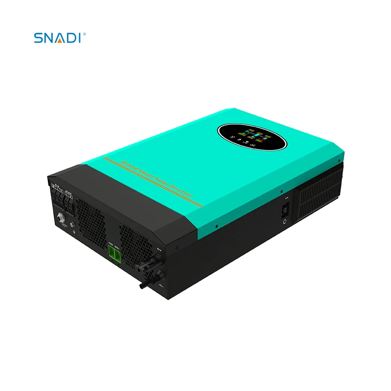 SNADI Hybrid Solar Inverter 6.2kw 6200w 48VDC Solar Off Grid Tie Inverters Parallel Operation With MPPT Charge Controller