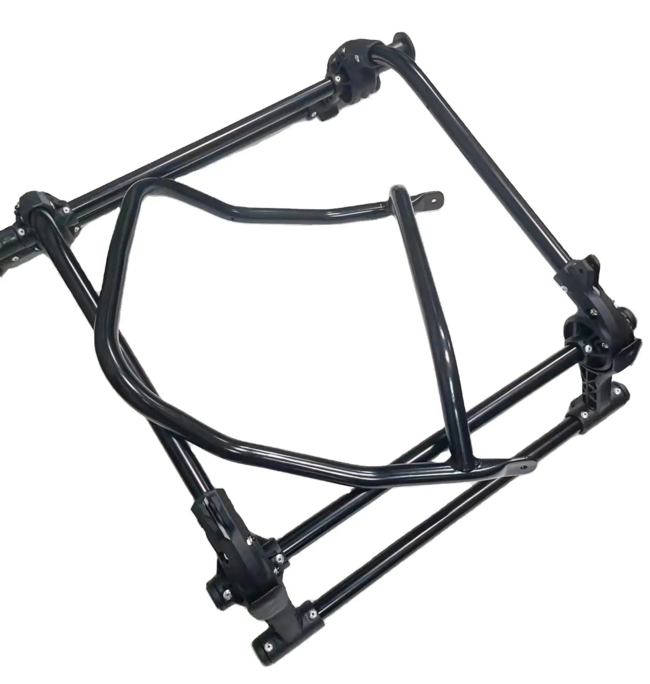 CNC Machined Bending Steel Pipes With Round Square Steel Aluminum Alloy Powder Coating Black Kayak Seat Bracket Bend Tube Pipes