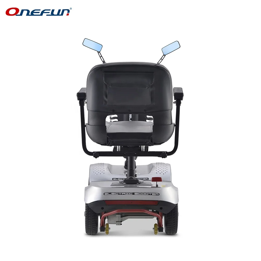 
small 24V 300W 4 wheel folding electric mobility scooter for disabled or handicapped 
