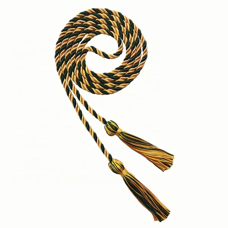 Gold/Purple  Multicolor-Academic-Grade  graduation honor  cords graduation cords
