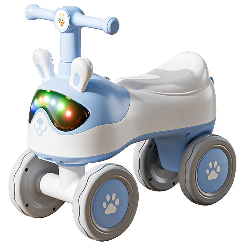 Hot Sale Cheap Price 4 Wheels Children Balance Car Baby Ride on Car Toy Kids Balance Bike With Music Light