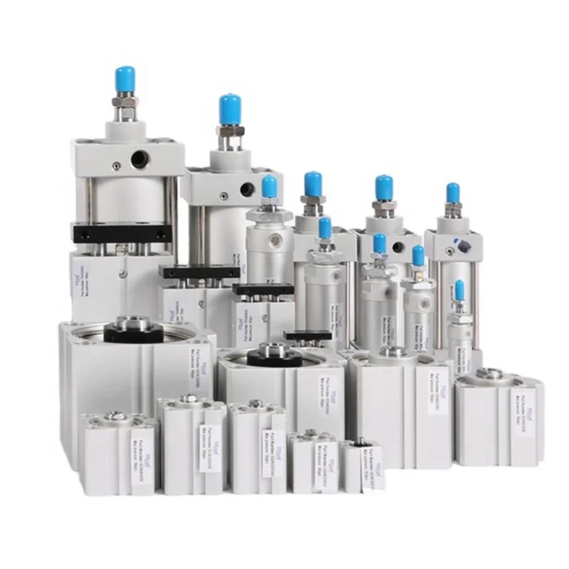 1 Year Warranty Pneumatic Air Cylinders ISO15552 ISO6431 VDMA24562 Air Cylinder Piston Pneumatic