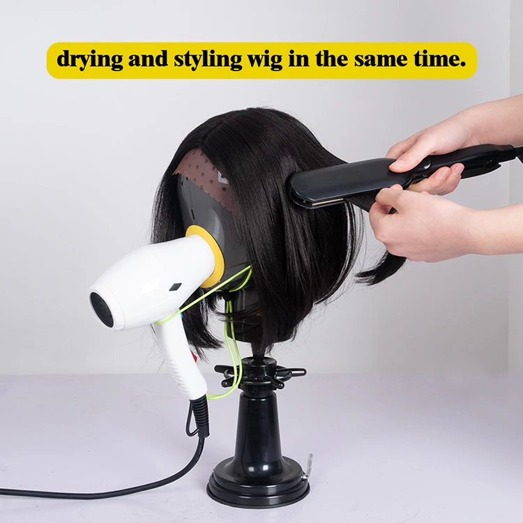 HUAYANG Wholesale High Quality head blow dryer wig drying mannequin with stand
