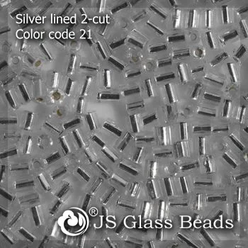 Silver Lined Glass Seed Beads in Bulk