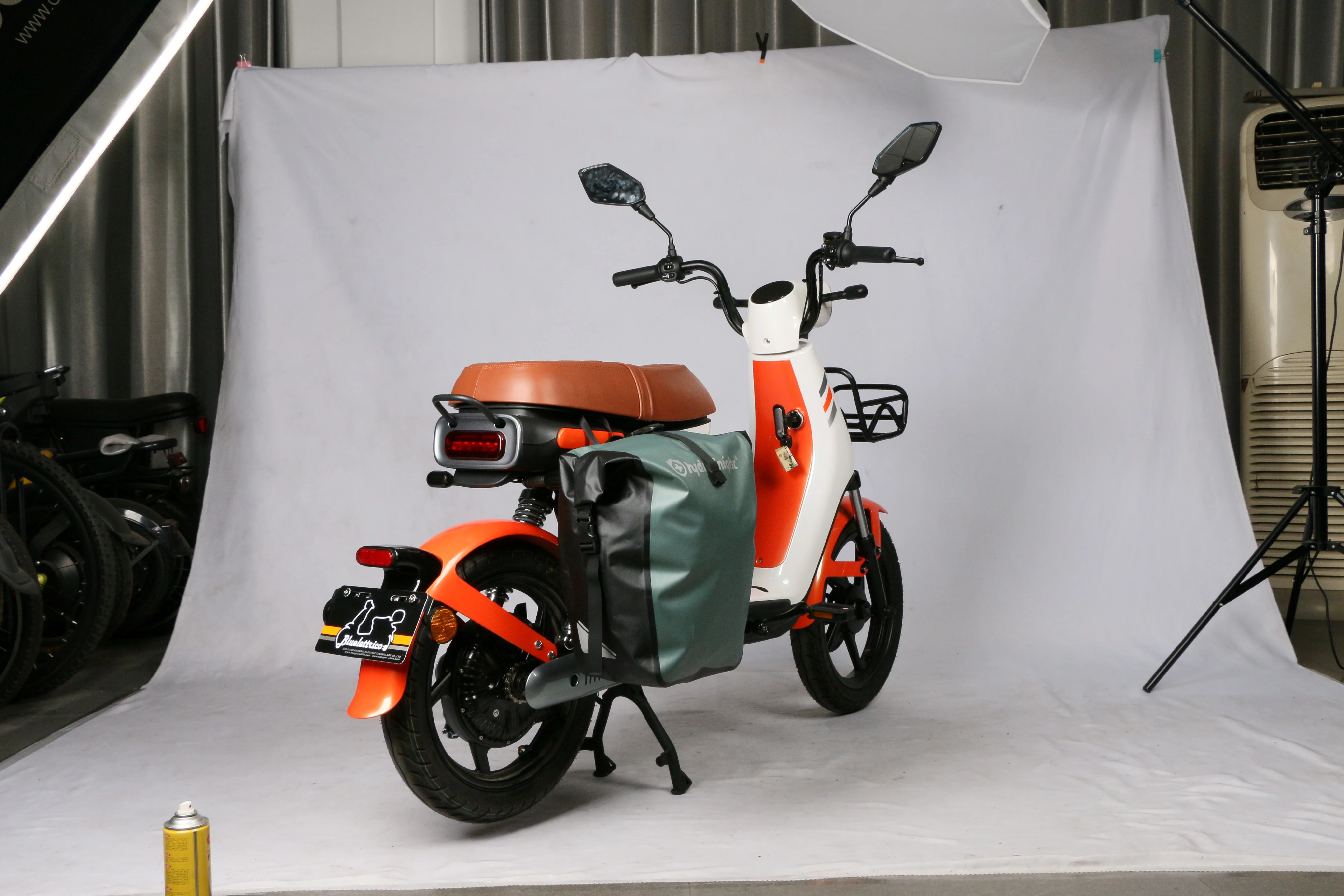 2024 New Arrival electric moped Bike For Adults Ebike EEC COC certificated with Waterproof Outdoor Motorcycle Dry Bag