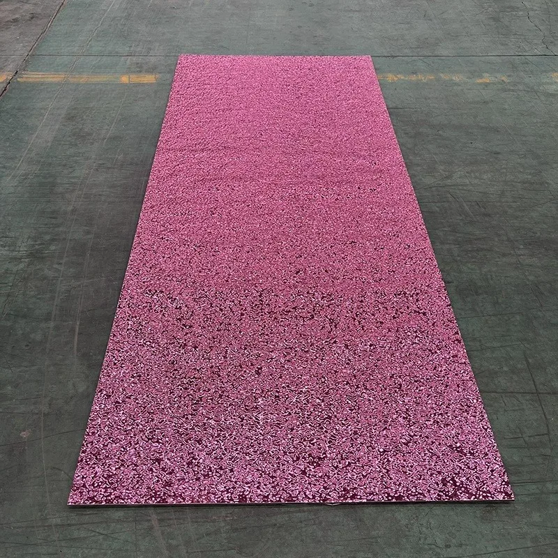 Bamboo charcoal wood veneer high gloss 3D interior decoration for hotels waterproof and environmentally friendly wall panels