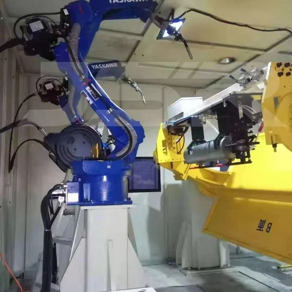 JSR Automation robot welding frame AR1440 YASKAWA Robot 6 axis mig welding machine