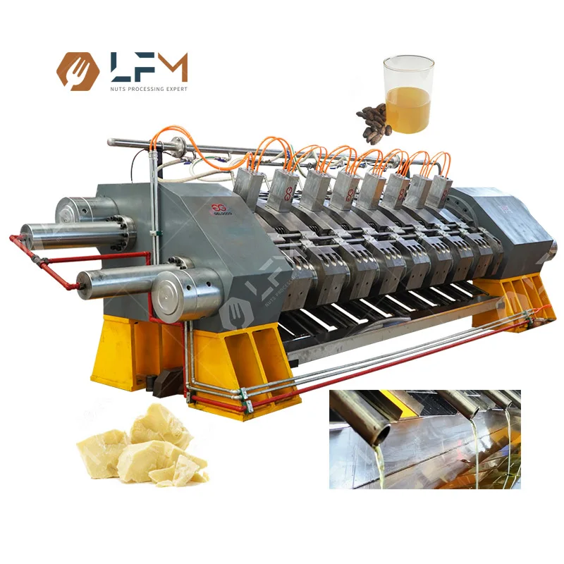 LFM Hydraulicien Cacao Extractor Cold Cocoa Butter Press Machine for Farms