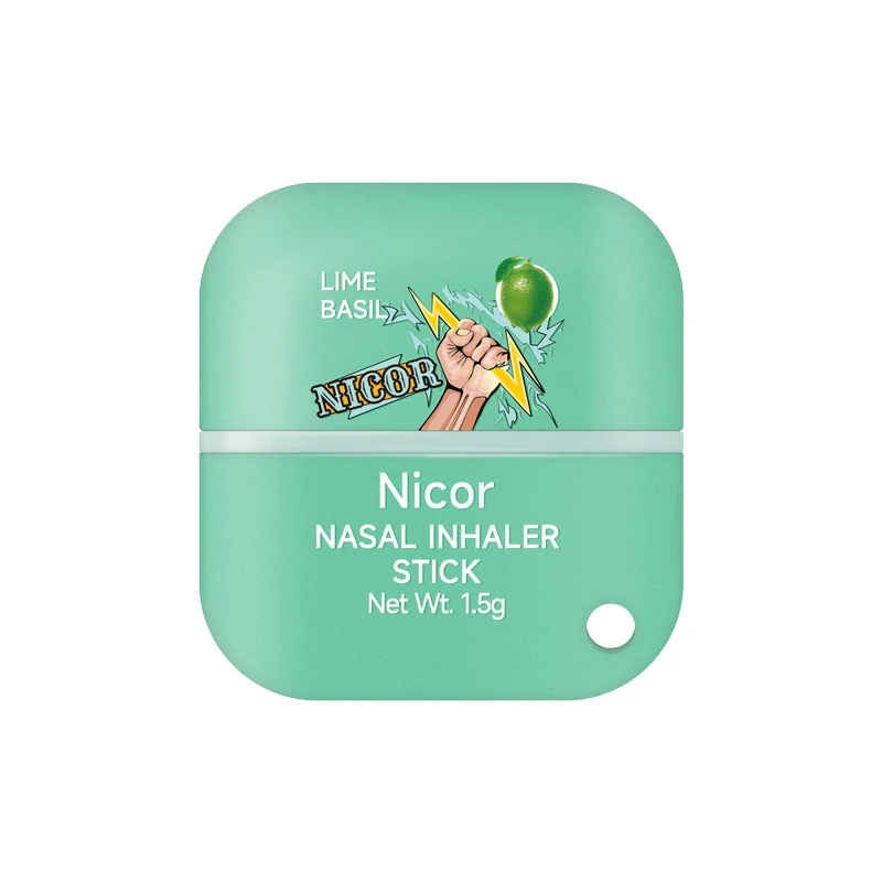 new design dual nasal inhaler stick for nasal congestion reduce snoring refresh brain 5 fruit flavors